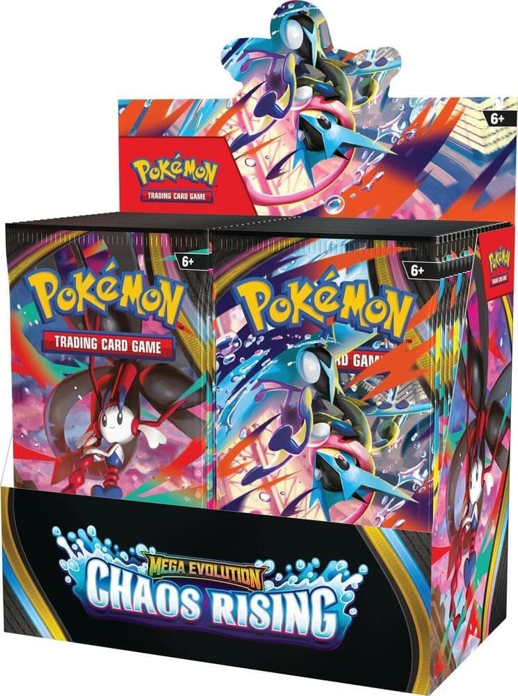 Pokémon TCG: Mega Evolution-Chaos Rising Booster Display Box (36 Packs) - INGLÉS