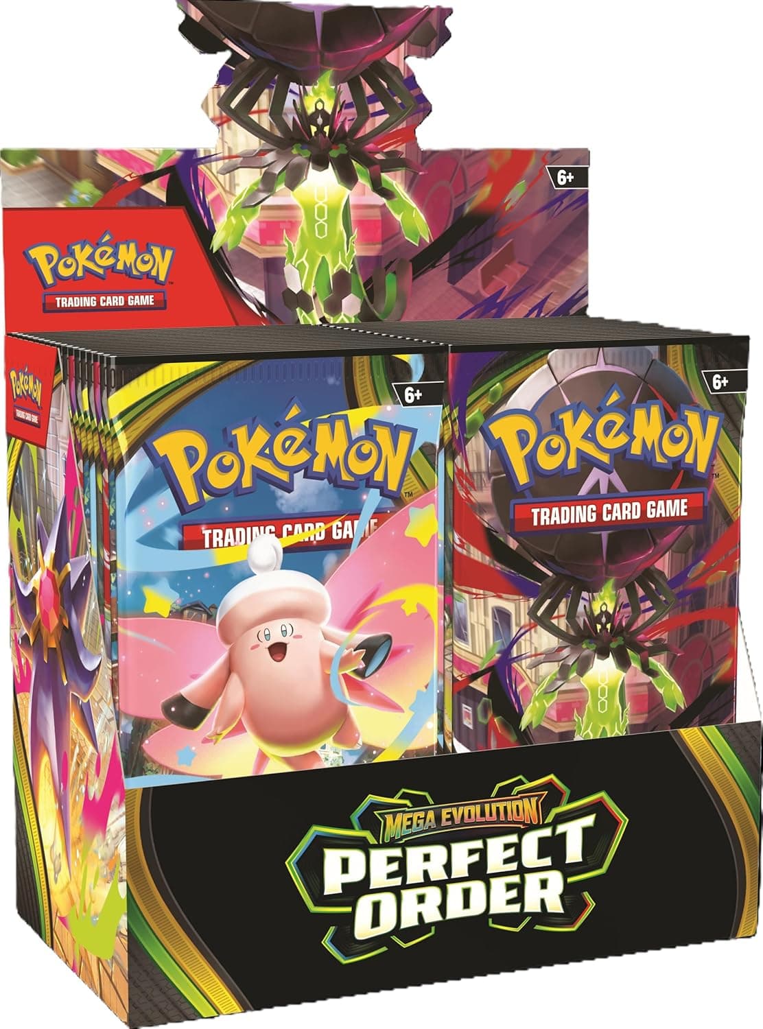 Pokémon TCG: Mega Evolution-Perfect Order Booster Display Box (36 Packs) - INGLES