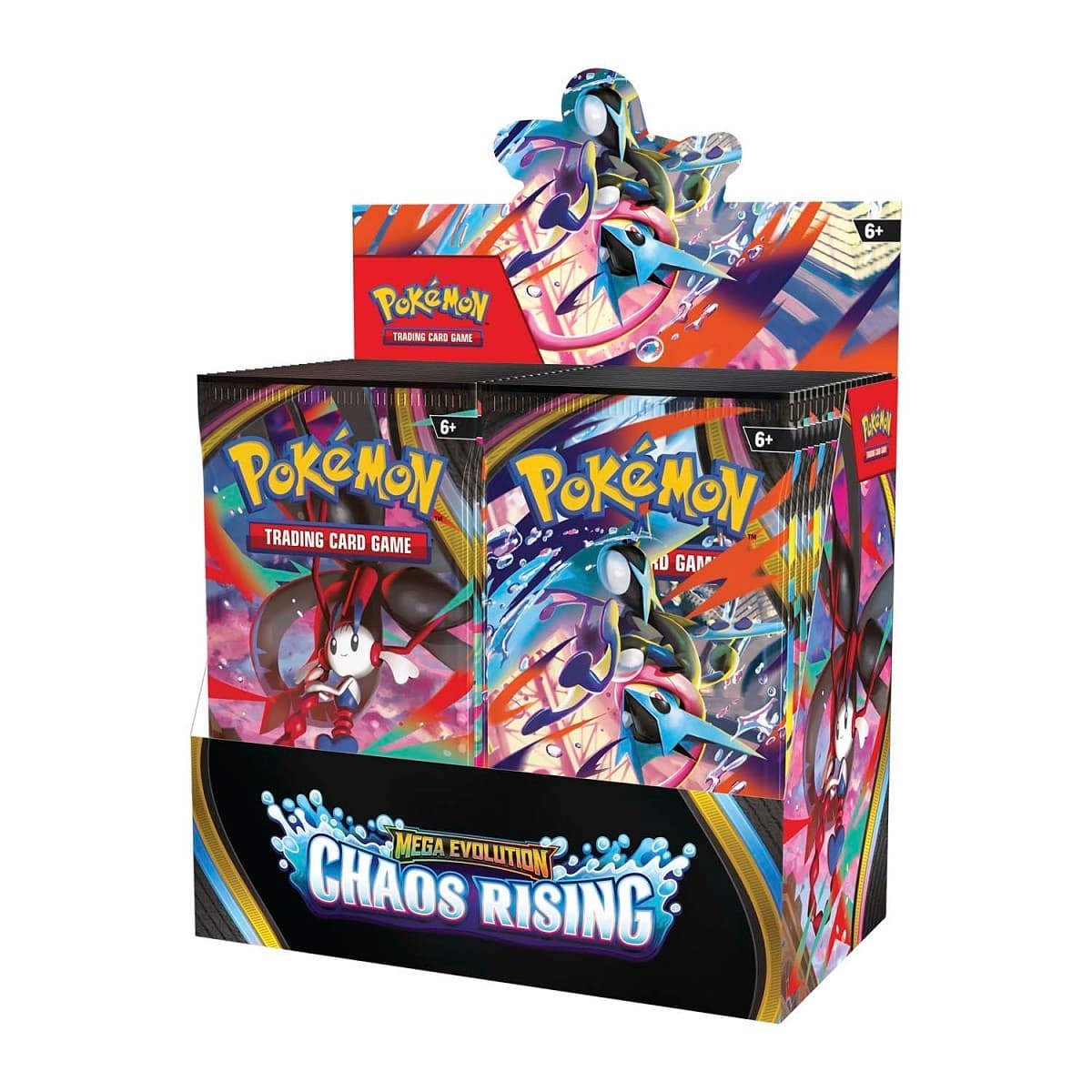 Pokémon TCG: Mega Evolution-Chaos Rising Booster Display Box (36 Packs) - INGLÉS